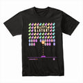 Retro Easter Arcade T-Shirt – Pixel Bunny & Egg Shooter Game