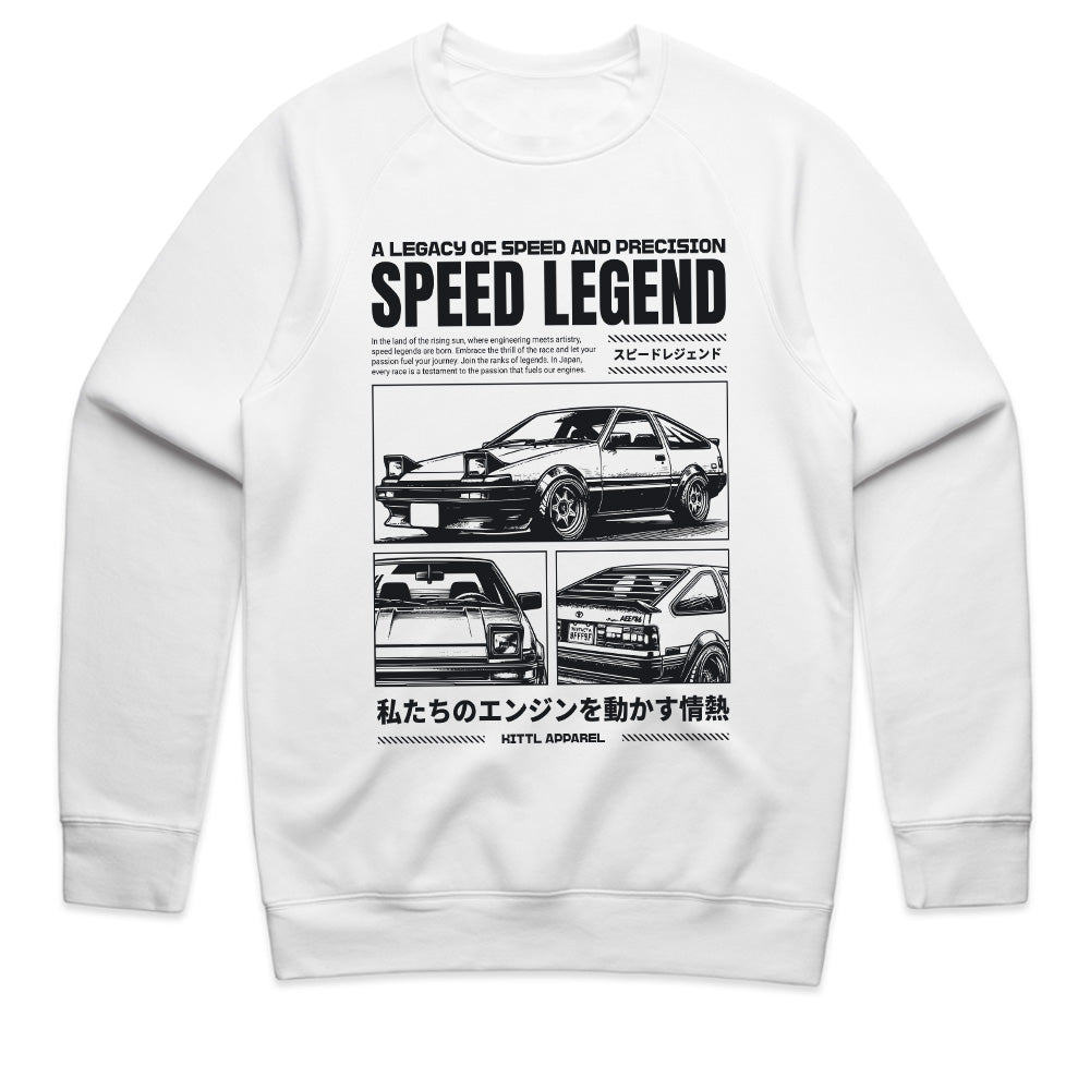 SPEED LEGEND T-Shirt – Subtle JDM Stealth Racing Design