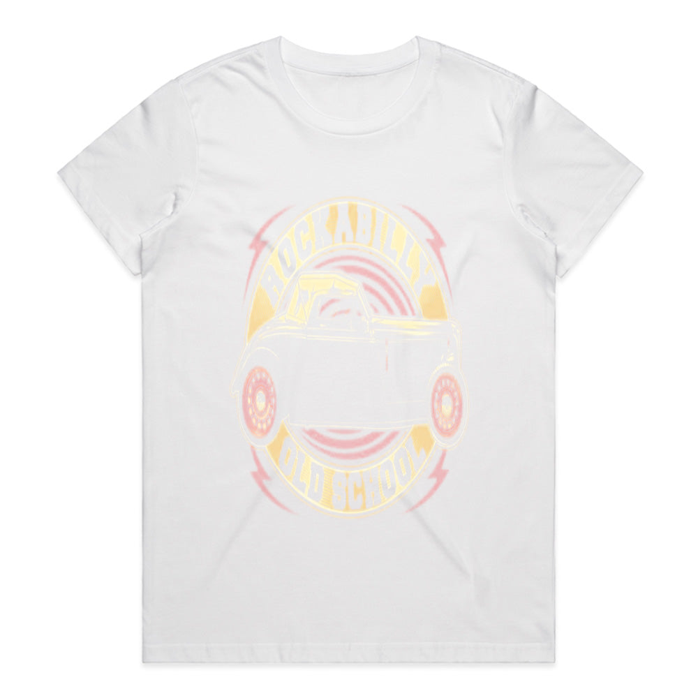 Rockabilly Old School Hot Rod T-Shirt – Vintage Classic Car Retro Style