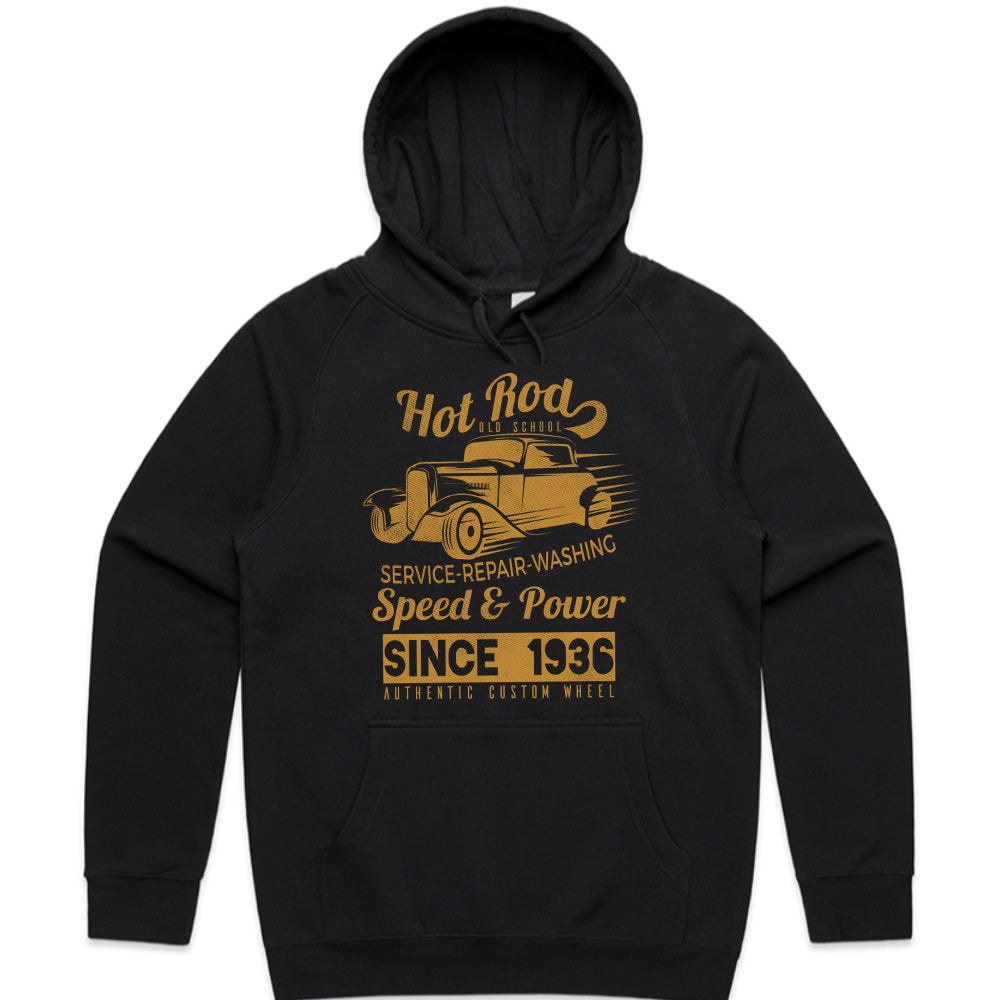 Hot Rod Old School T-Shirt – Vintage Speed & Power Classic Car Design