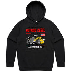 Hot Rod Rebel T-Shirt – Vintage 1958 Custom Racing Classic Car Design