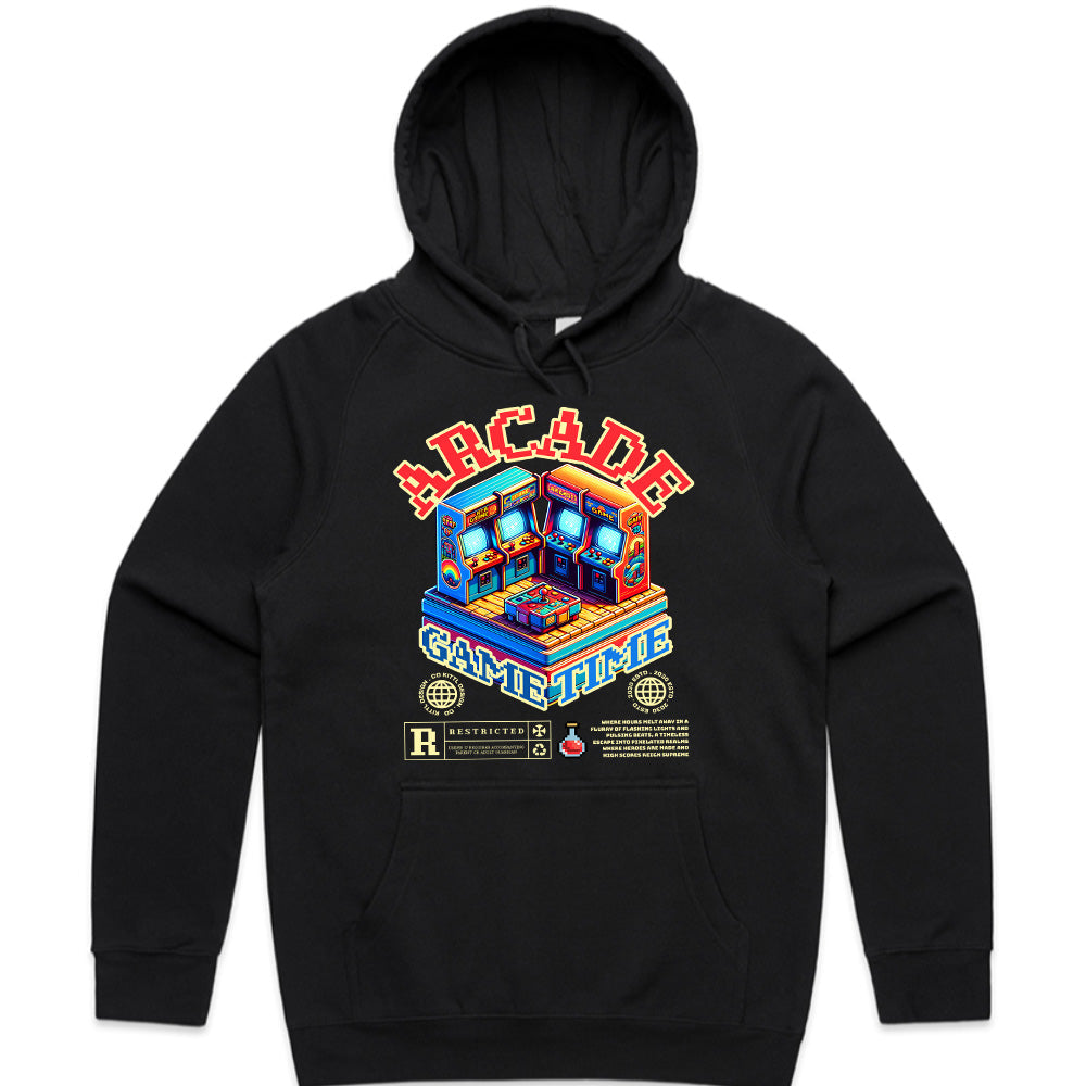 Arcade Game Time T-Shirt – Retro Gaming Nostalgia