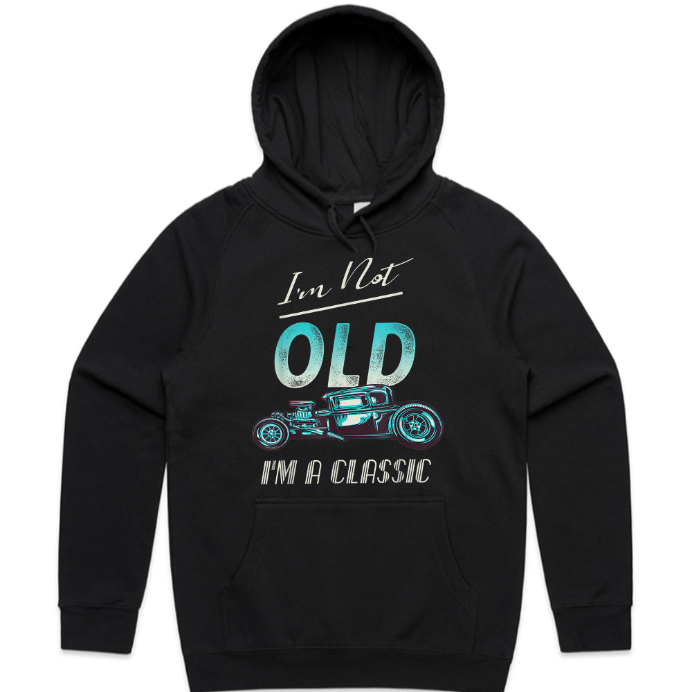 "I'm Not Old, I'm a Classic" T-Shirt – Vintage Hot Rod Car Enthusiast Tee