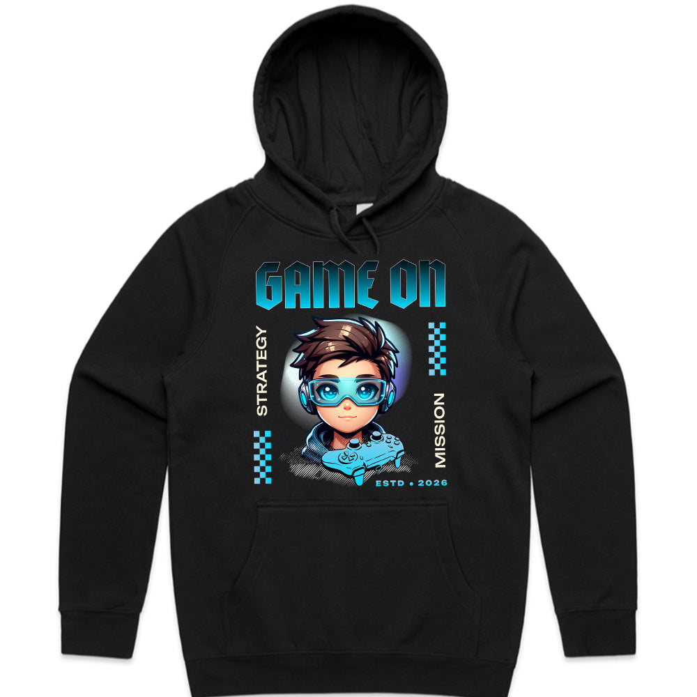 Game On Futuristic Gamer T-Shirt – Bold & Stylish Gaming Tee