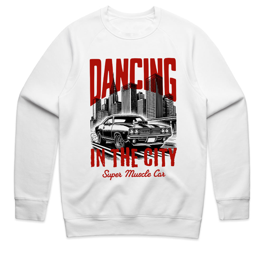 Dancing in the City - Super Muscle Car Streetwear Tee