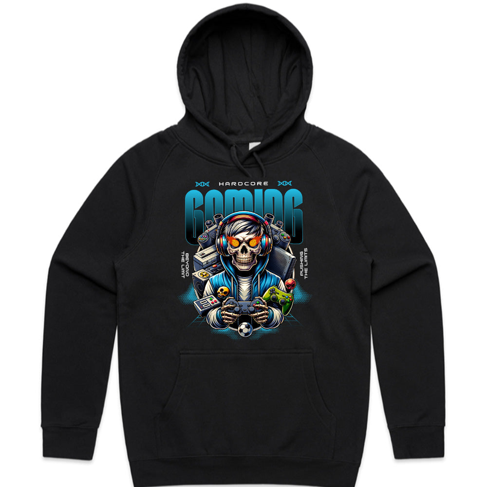 Hardcore Gaming Skull T-Shirt – Ultimate Gamer Tee for True Warriors