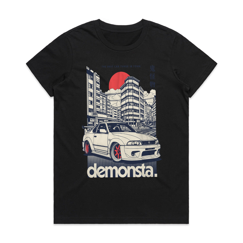 Demonsta JDM T-Shirt – Japanese Skyline Tuner Car Street Racing Tee