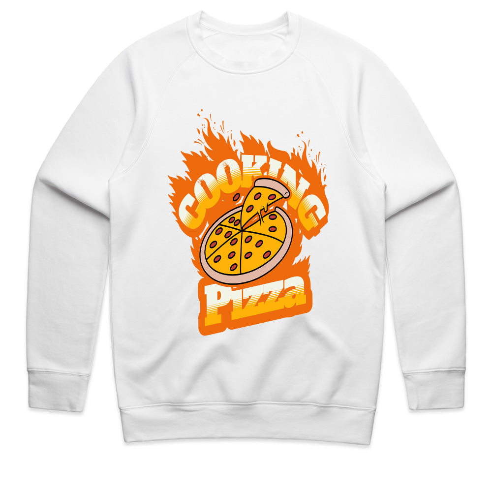 Cooking Pizza – Fiery Pizza Lover Streetwear T-Shirt