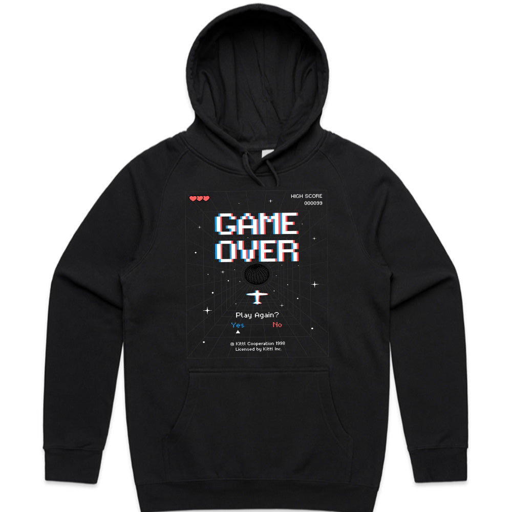 Retro "Game Over" Pixel Art Gaming T-Shirt – Play Again?