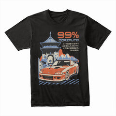 99% Dorifuto" JDM Drift T-Shirt – Toyota Supra Street Racing Aesthetic