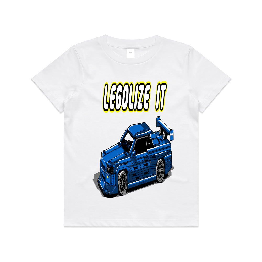 LEGOlize It" – Retro Brick Racer T-Shirt for Car & Toy Enthusiasts