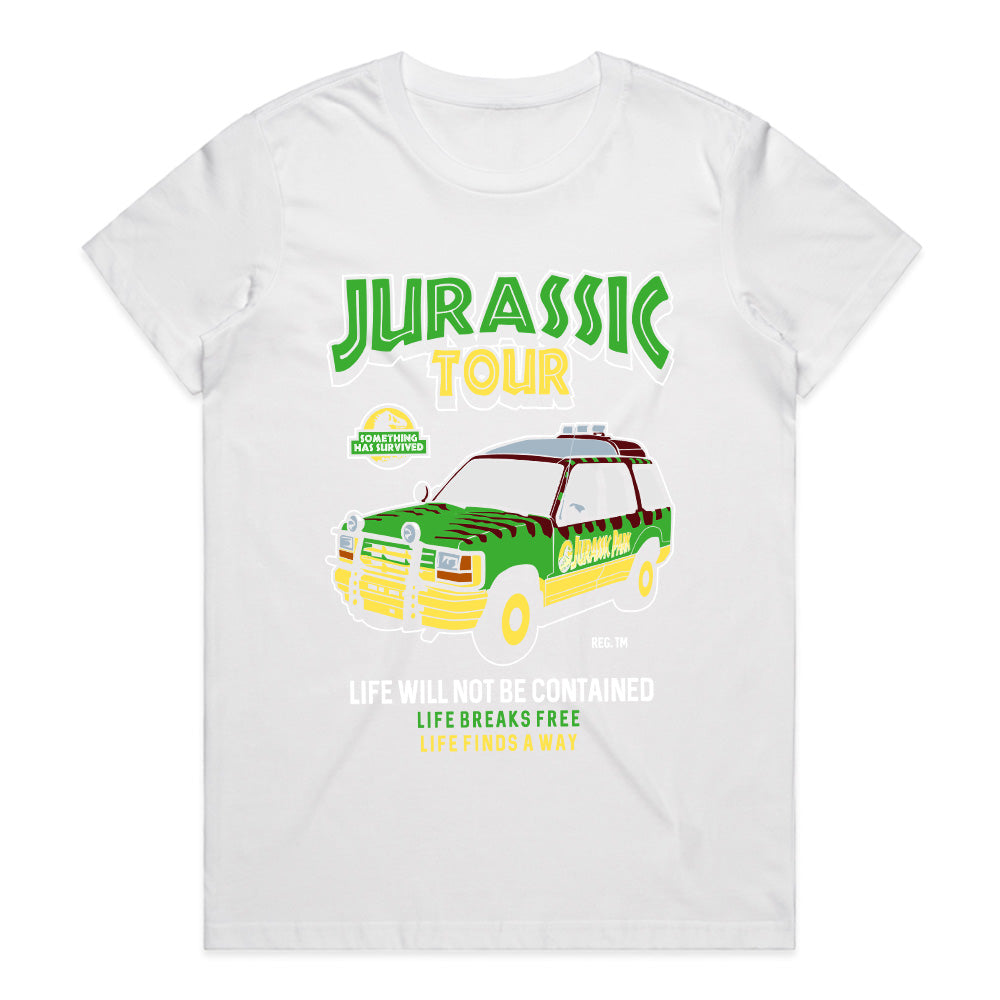 Jurassic Tour Adventure T-Shirt – Relive the Dino Era!