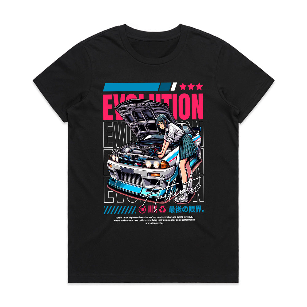 Evolution – Tokyo Tuner Streetwear Tee