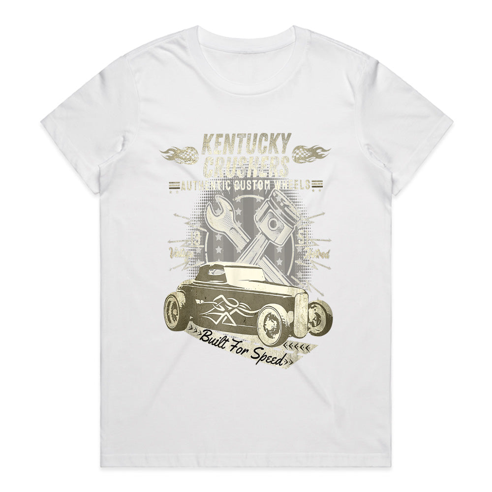 Kentucky Crushers Hot Rod Vintage T-Shirt – Built for Speed!