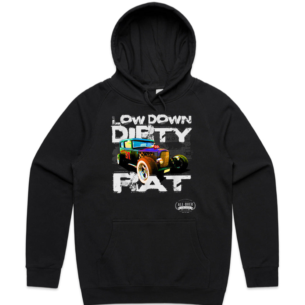 Low Down Dirty Rat – Vintage Hot Rod T-Shirt