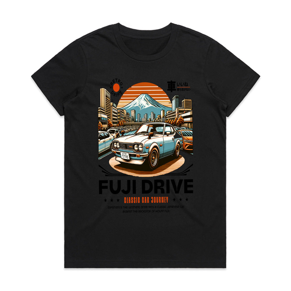 Fuji Drive – Classic Car Journey Tee