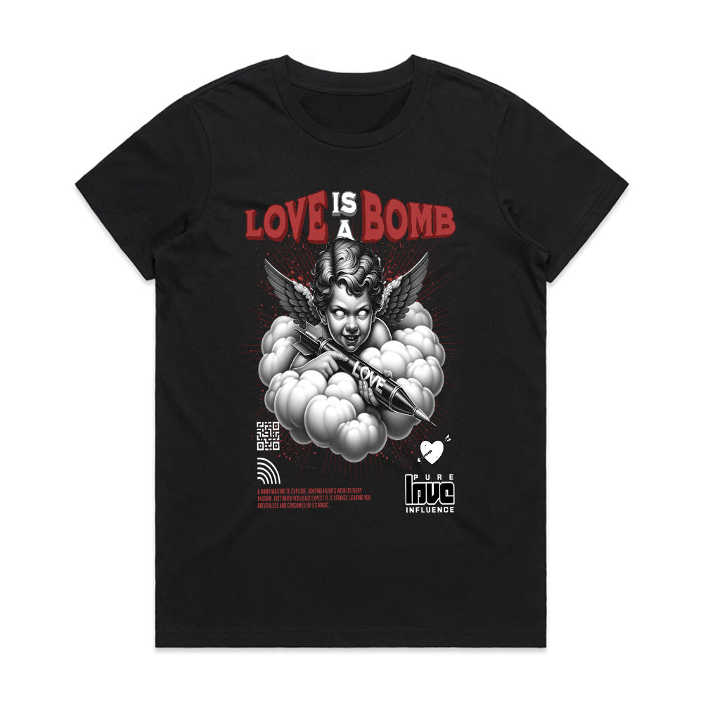 Cupid’s Chaos: Love Is A Bomb Tee