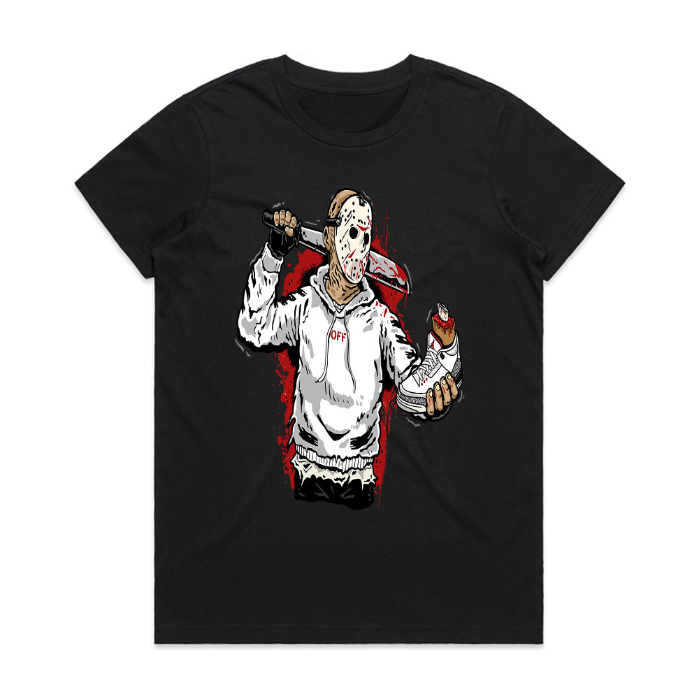 Sneaker Slayer: Midnight Hype Horror Tee
