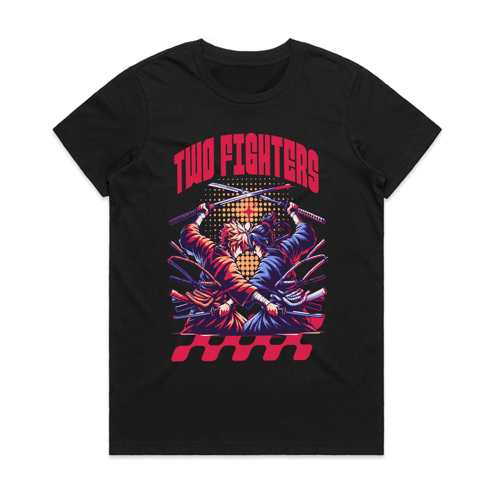 Samurai Duel: Two Fighters Tee