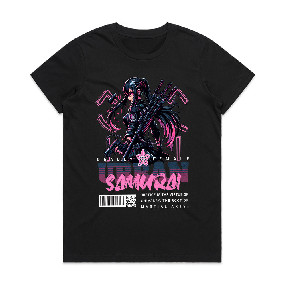 Urban Shadow: Deadly Female Samurai Tee
