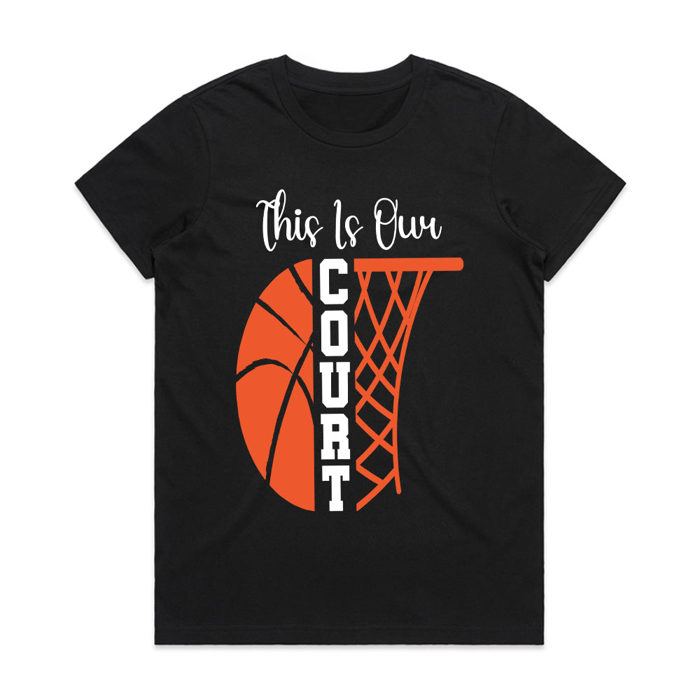 Own the Game: “This Is Our Court” Basketball Tee