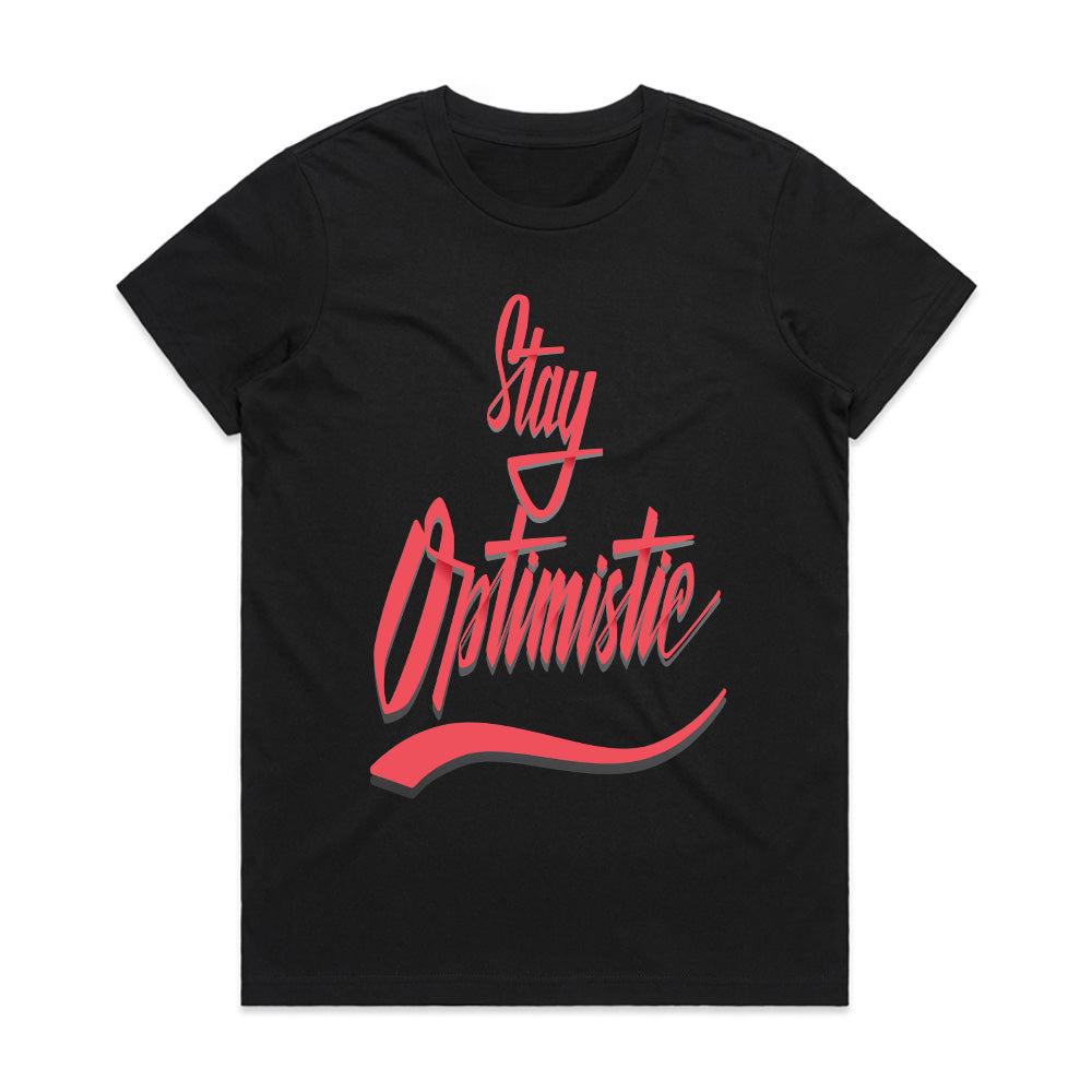 Stay Optimistic: Bold Positivity Tee