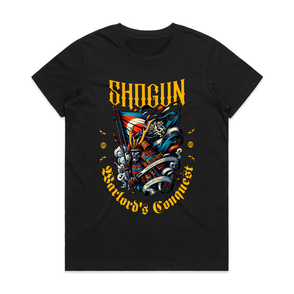 Shogun’s Fury: Warlord’s Conquest Samurai Tee