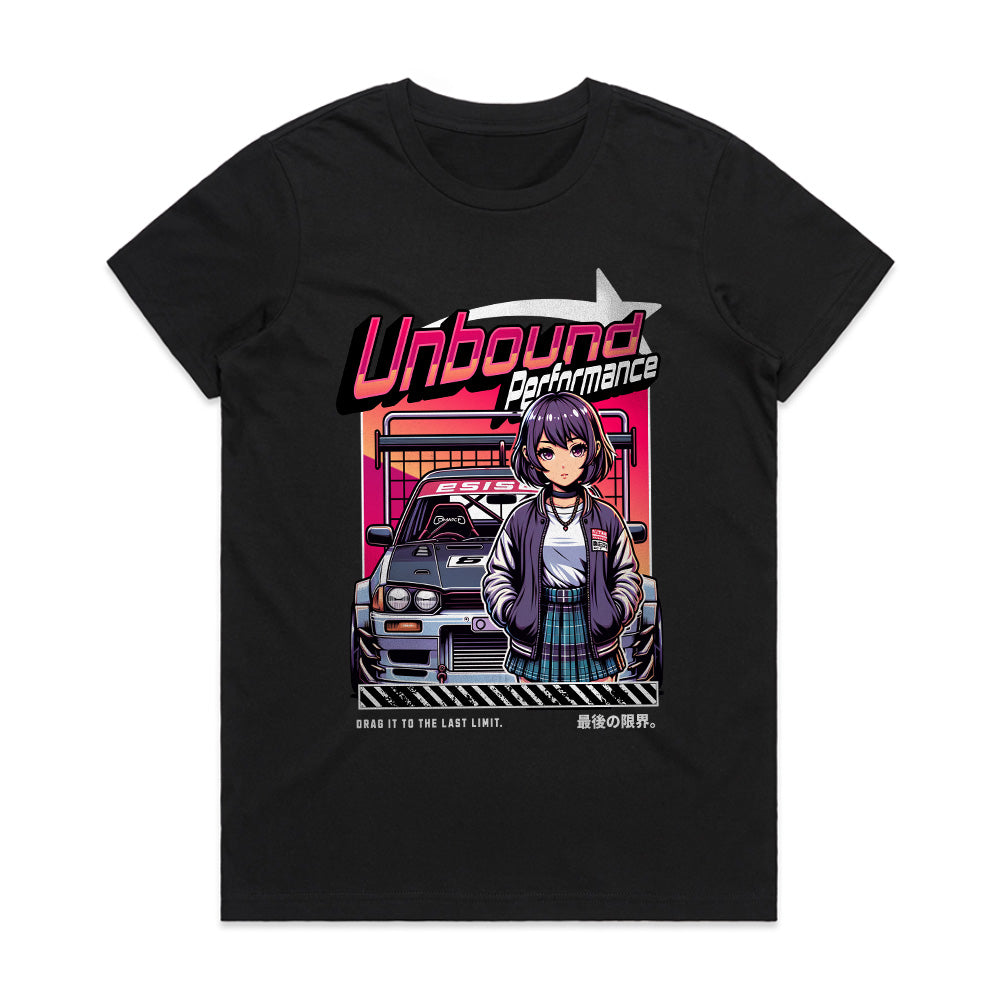 Unbound Drift: Anime Racer Performance Tee