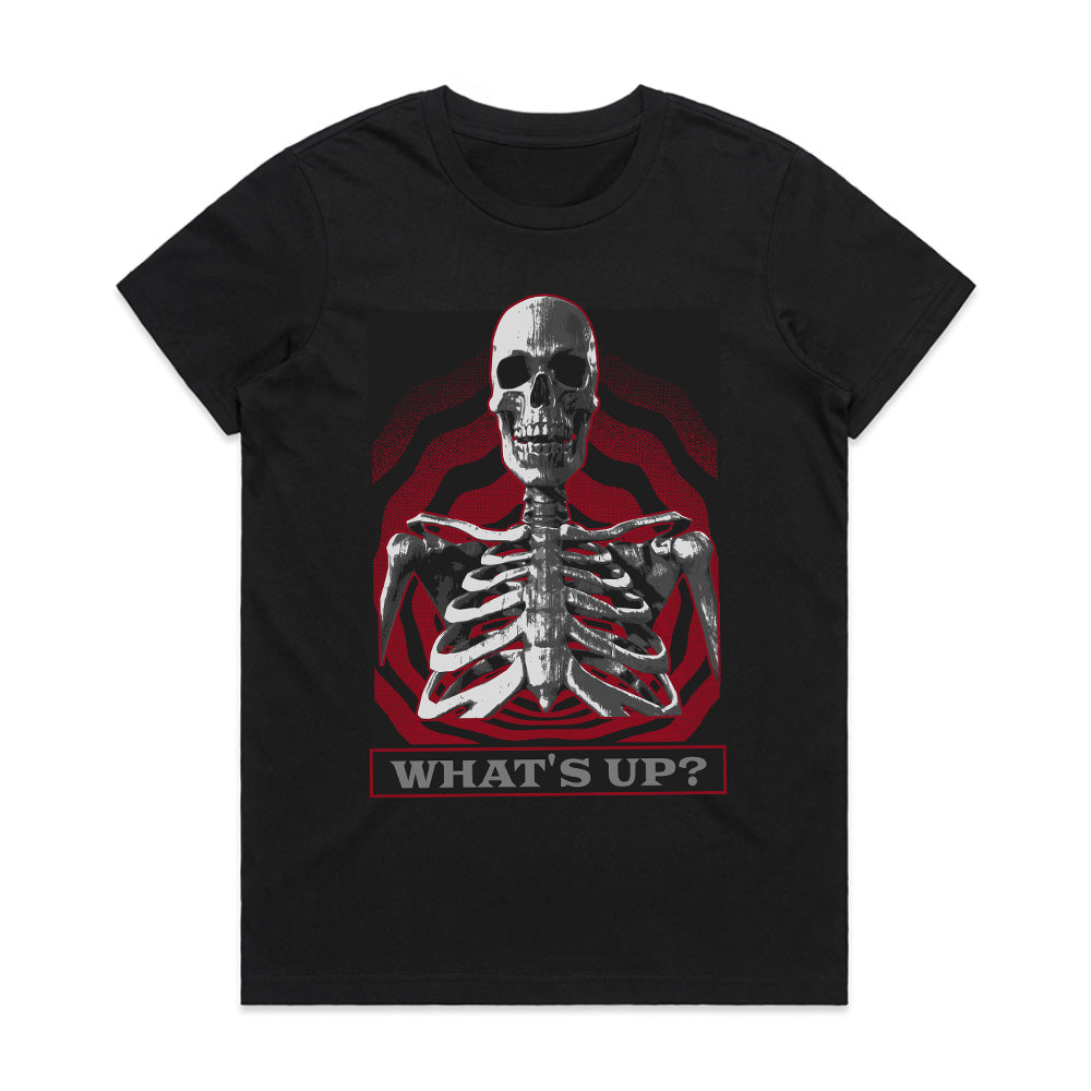 Bone Chill: What’s Up Skeleton Tee