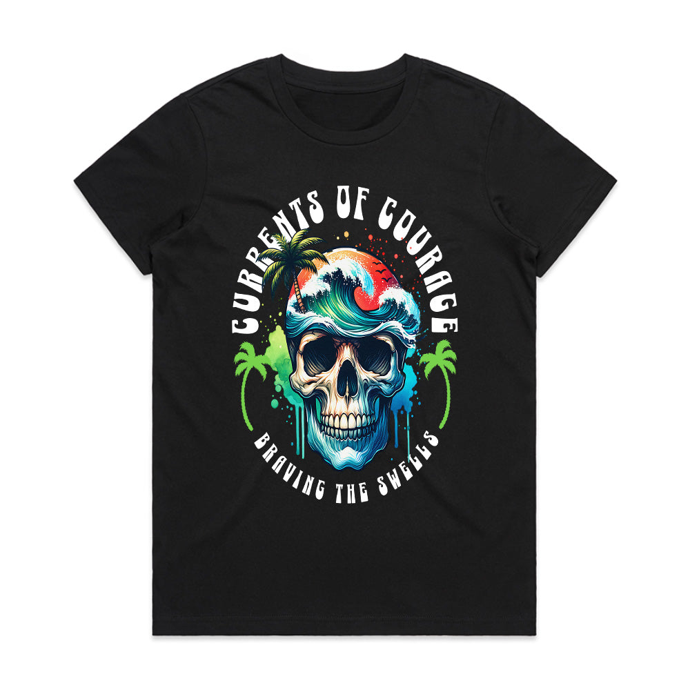 Currents of Courage: Braving the Swells Tee