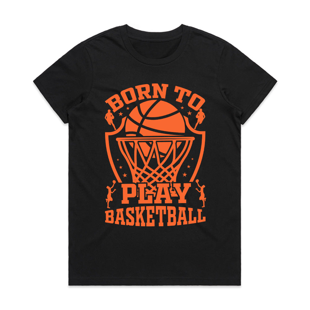 Hoop Destiny: Born to Play Basketball Tee