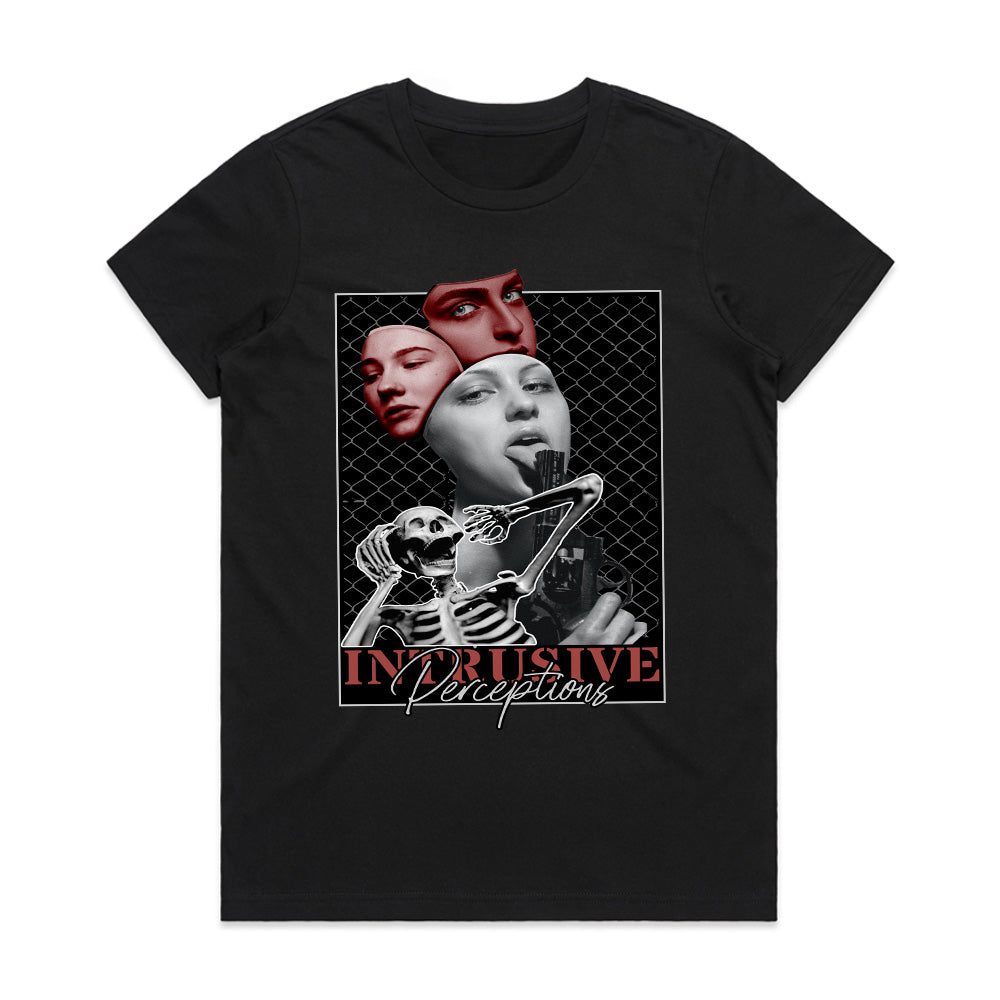 Distorted Realities: Intrusive Perceptions Tee