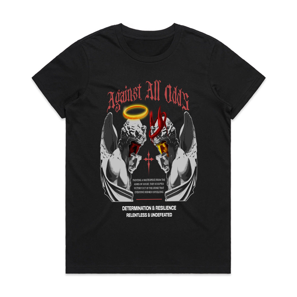 Halo vs. Horns: Against All Odds Tee