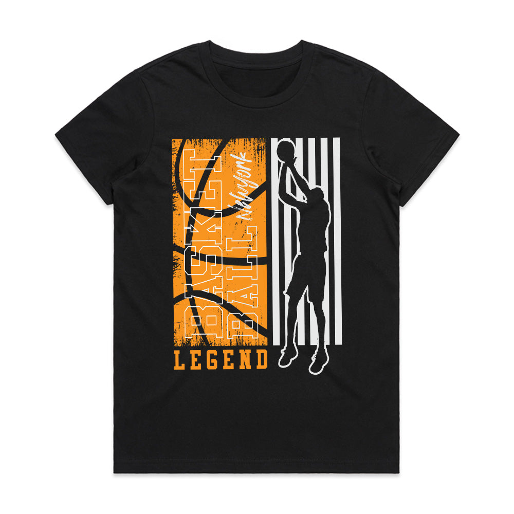 Street Court Legend: New York Basketball Tee
