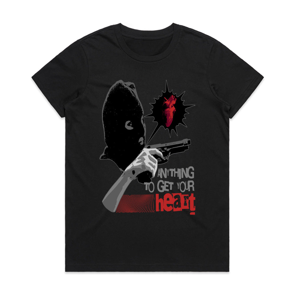 Heart Heist Statement Tee