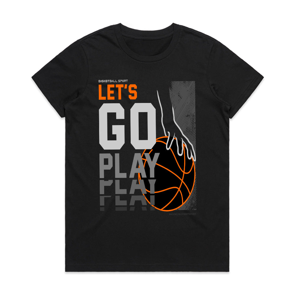 Let’s Go Play Court Hustle Tee