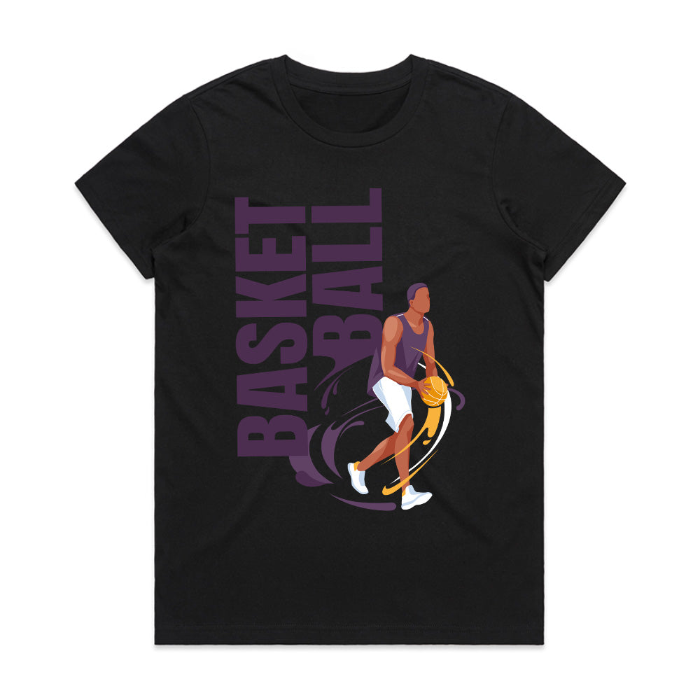 Court Vision Basketball Tee