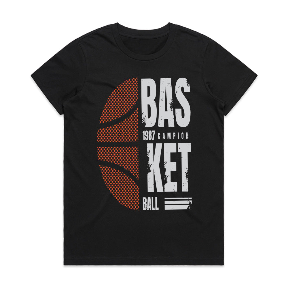 Retro Hoops Champion Tee
