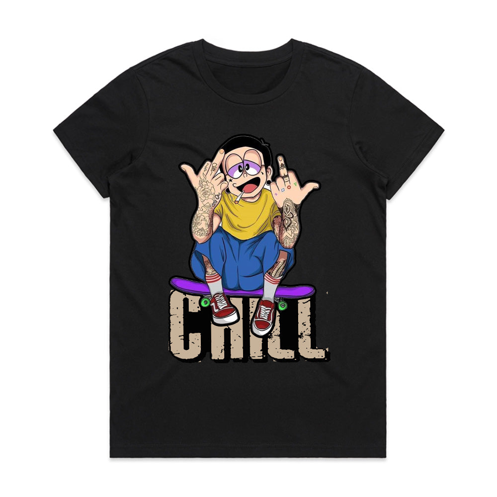 Street Chill: Skater Rebel Attitude Tee