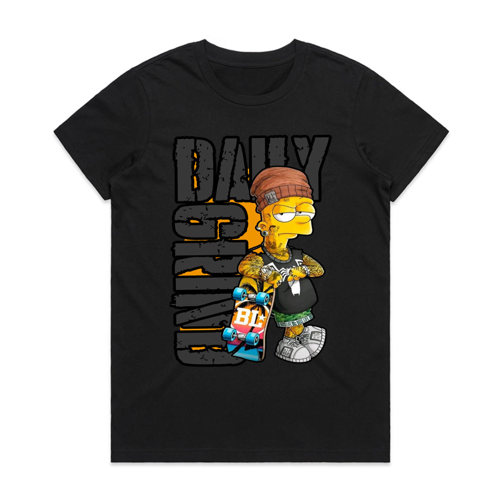 Street Hustler: Daily Grind Skater Tee