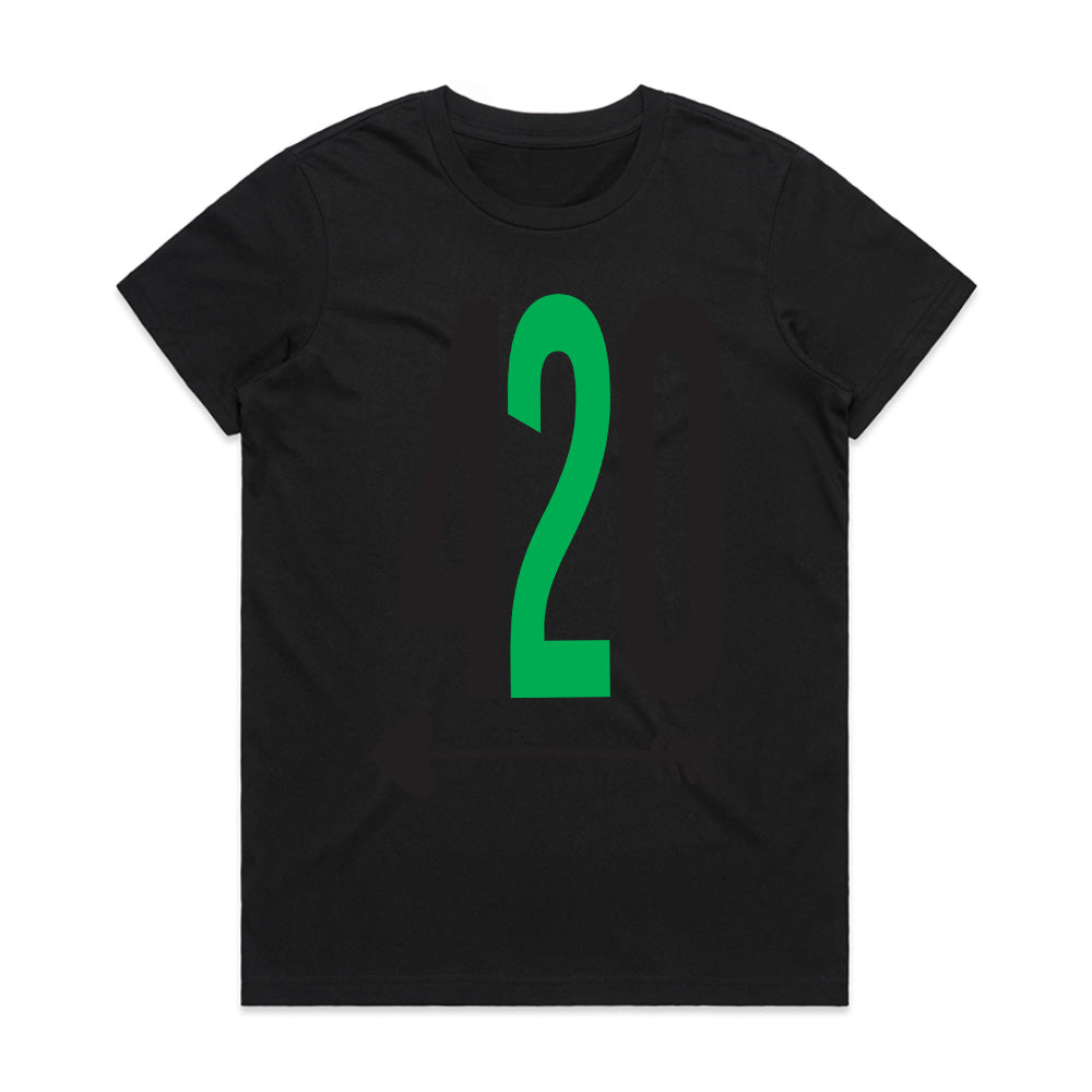 Elevated Arrow: Classic 420 Minimalist Tee