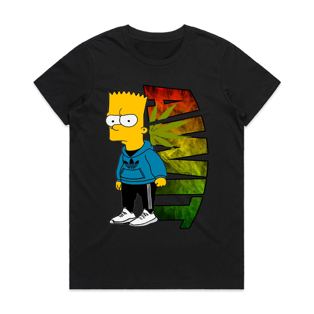 Rasta Rebel: Bart’s Irie Street Tee