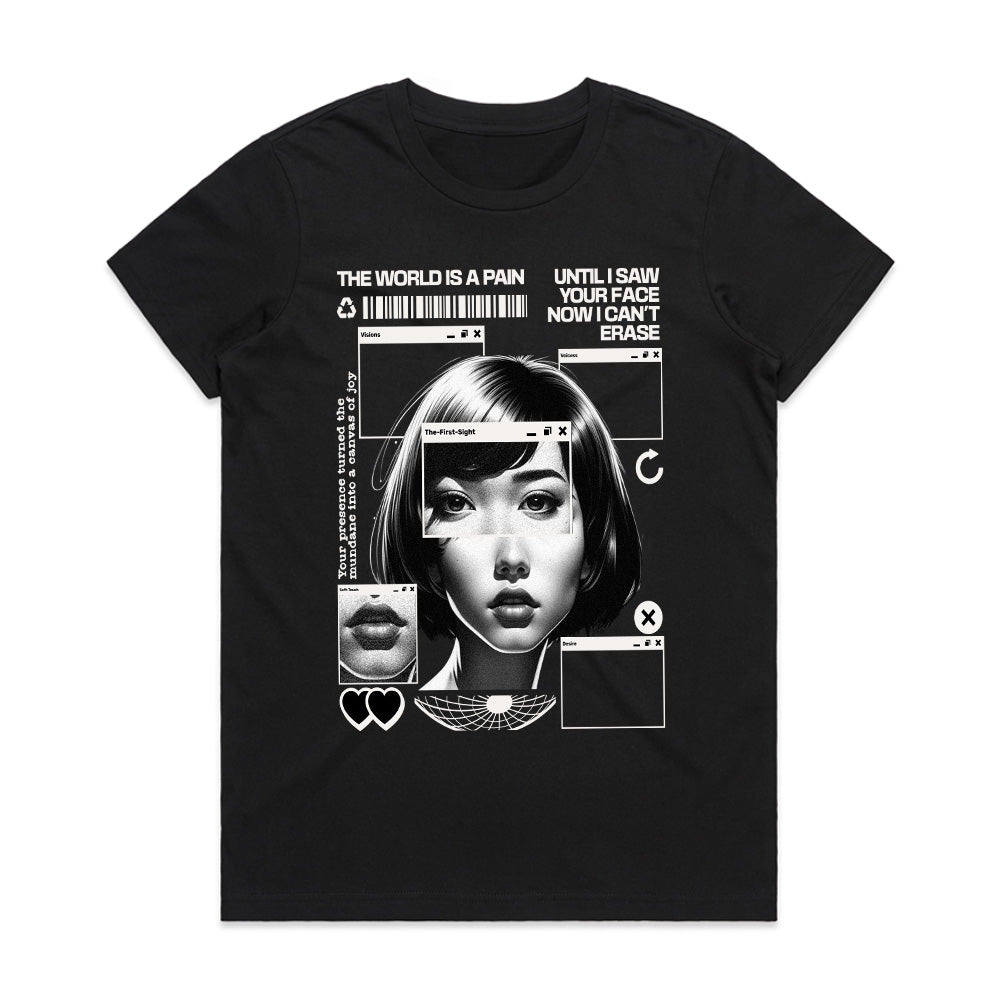 Digital Crush: First Sight Glitch Tee