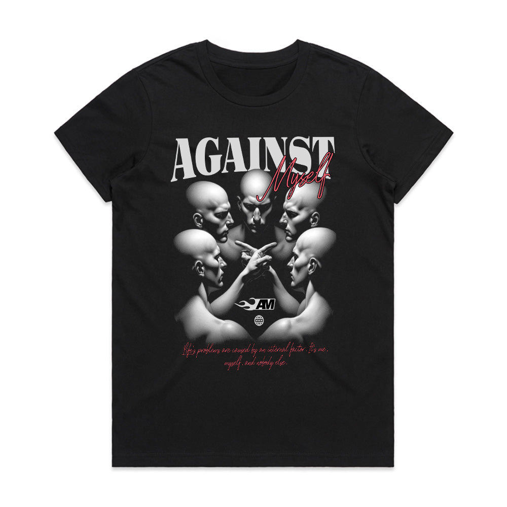 Against Myself” Inner Conflict Tee