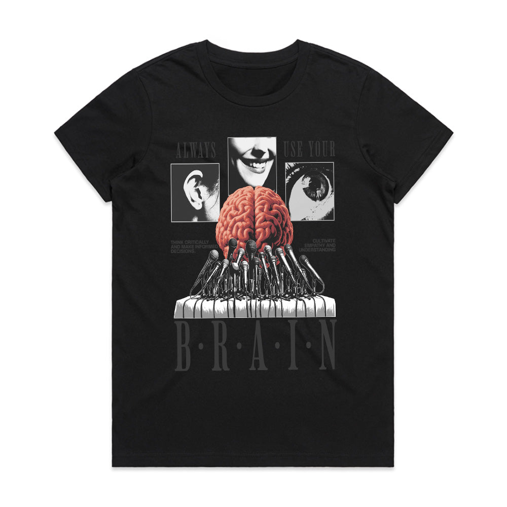 Critical Mindset: Always Use Your Brain Tee