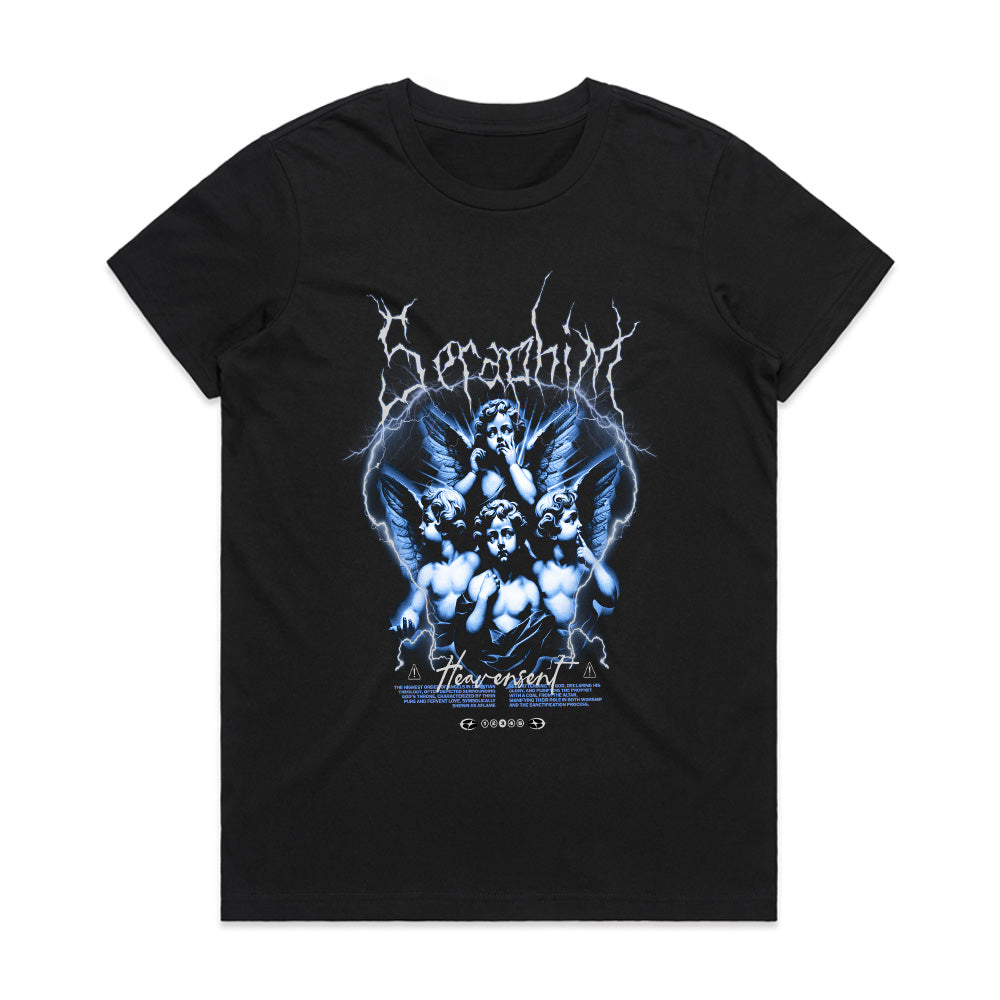 Seraphic Storm: Heaven-Sent Cherub Tee