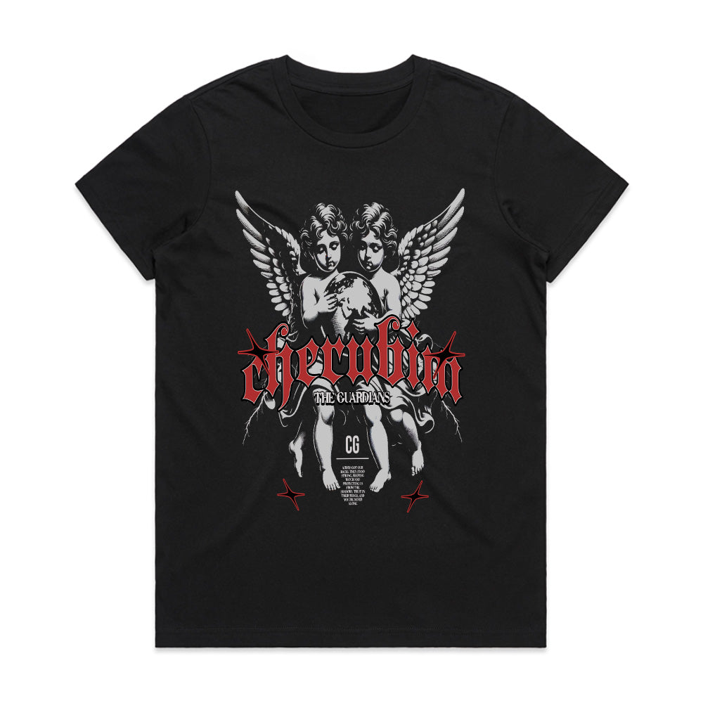 Celestial Watch: Cherubim Guardians Tee