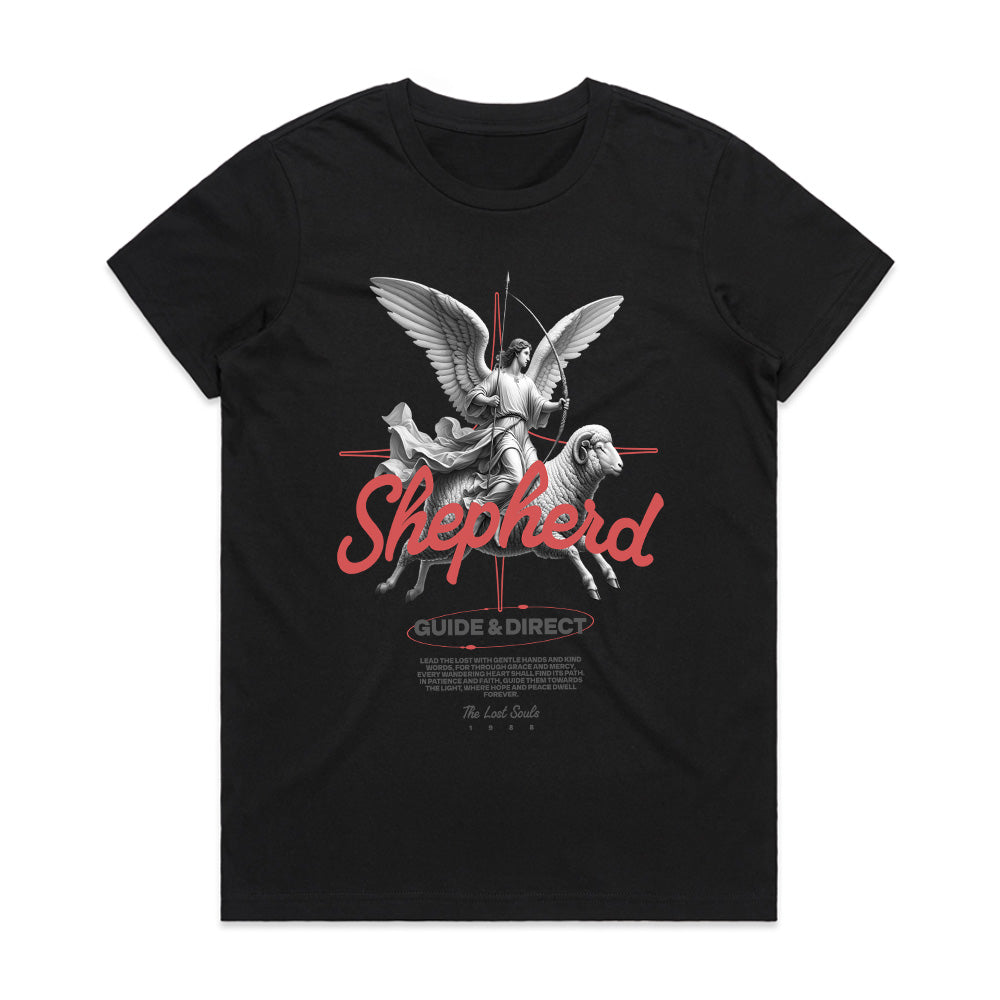 Divine Guide: Shepherd’s Embrace Tee