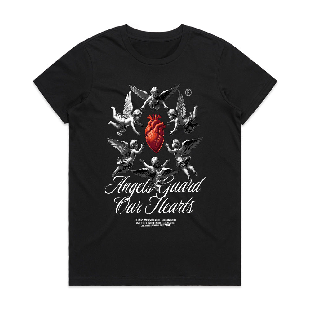 Heaven’s Shield – Angels Guard Our Hearts Tee