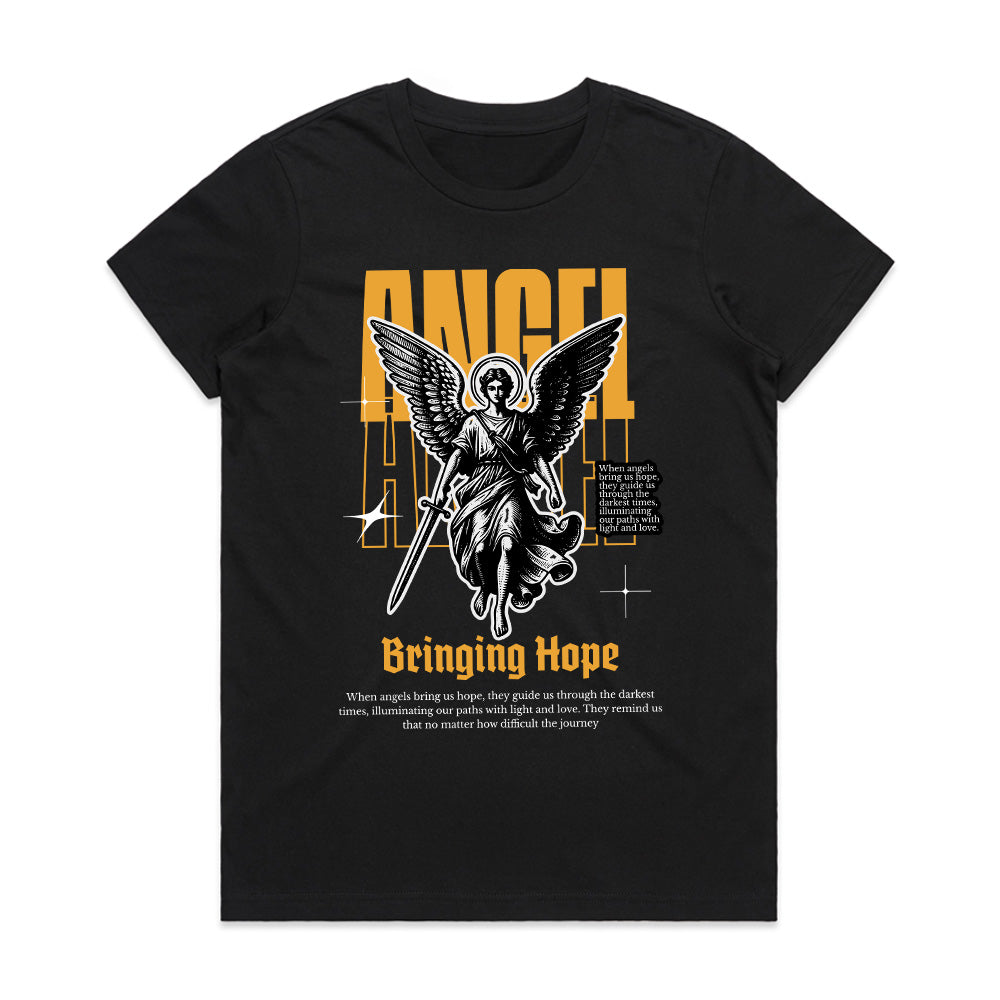 Celestial Beacon – Angel Bringing Hope Tee